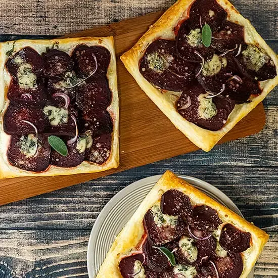 Recipe: Beetroot tartlets
