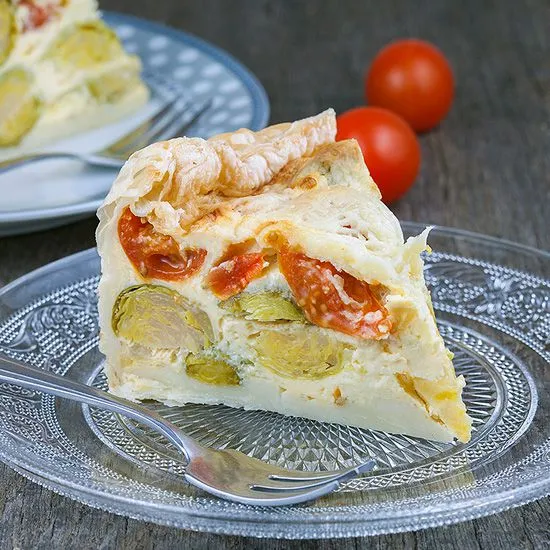 Recipe: Brussels sprouts quiche