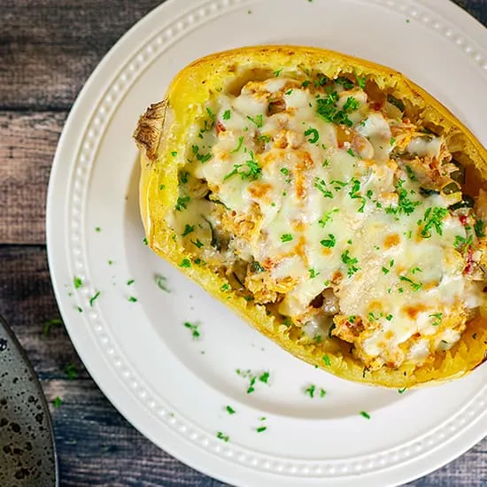 Recipe: Spaghetti squash with chicken