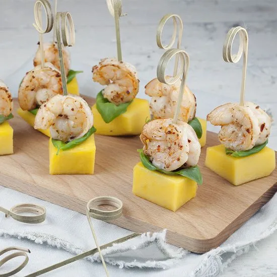Recipe: Mango shrimp bites
