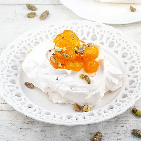 Recipe: Mini pavlova with kumquats
