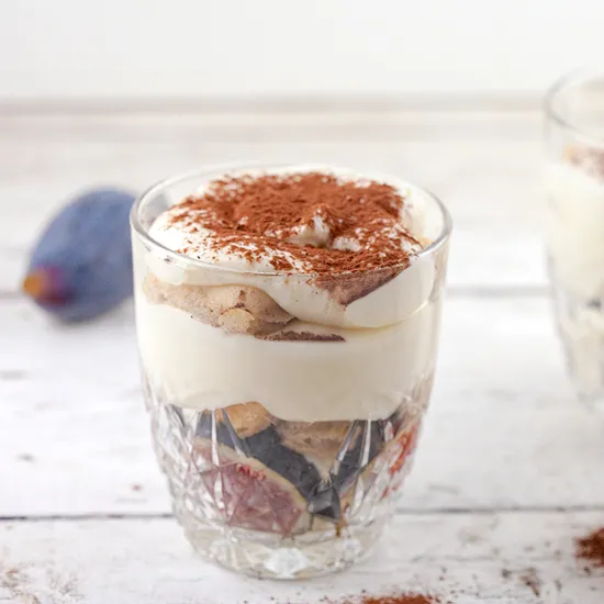 Recipe: Mini tiramisu with figs