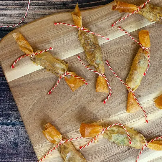 Recipe: Cheese and walnut filo pastry sweets