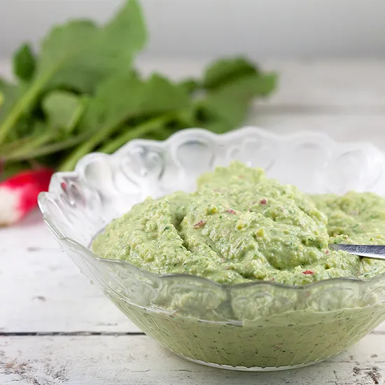 Recipe: Hummus with radishes