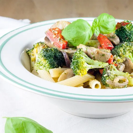 Recipe: Broccoli pesto pasta