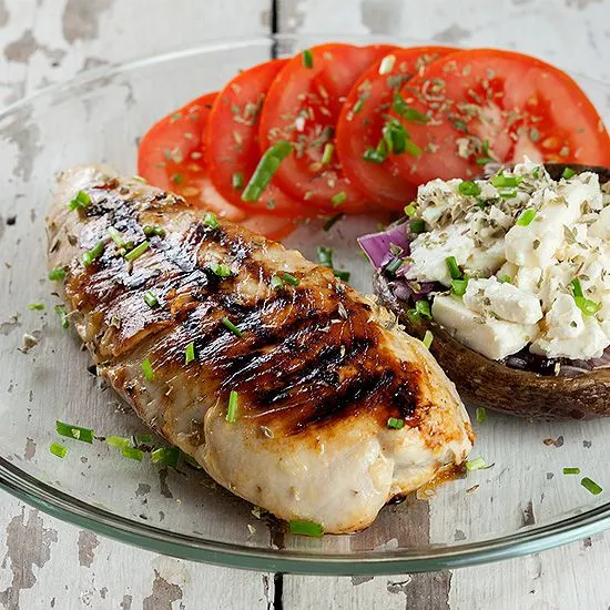 Recipe: Turkey breast with stuffed mushroom