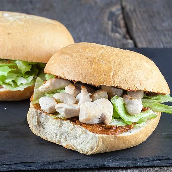 Recipe: Italian bread with chicken satay
