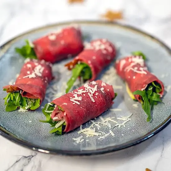 Recipe: Carpaccio rolls