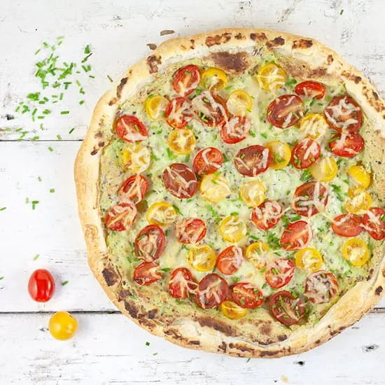Recipe: Ricotta and tomato tart