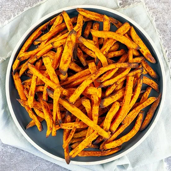 Recipe: Crispy air fryer sweet potato fries