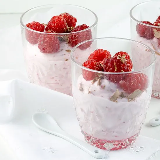 Recipe: Raspberry mousse
