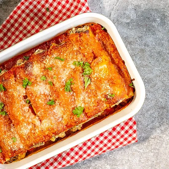Recipe: Cannelloni with goat cheese and zucchini