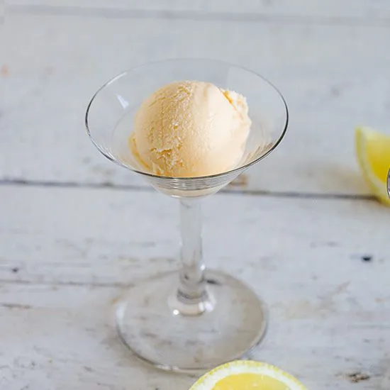 Recipe: Lemon ice cream
