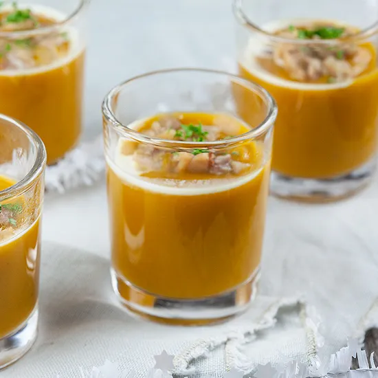 Recipe: Pumpkin and chestnut soup