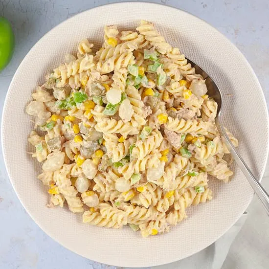 Recipe: Tuna pasta salad