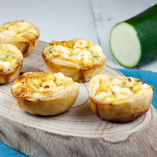 Recipe: Mini zucchini quiches