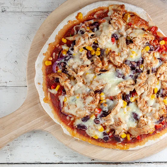 Recipe: Barbecue chicken pizza