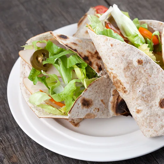 Recipe: Chicken and jalapeño lunch wrap
