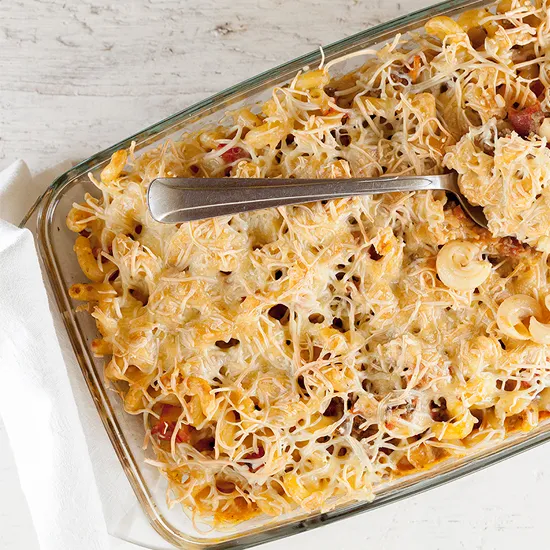 Recipe: Oven-baked pasta