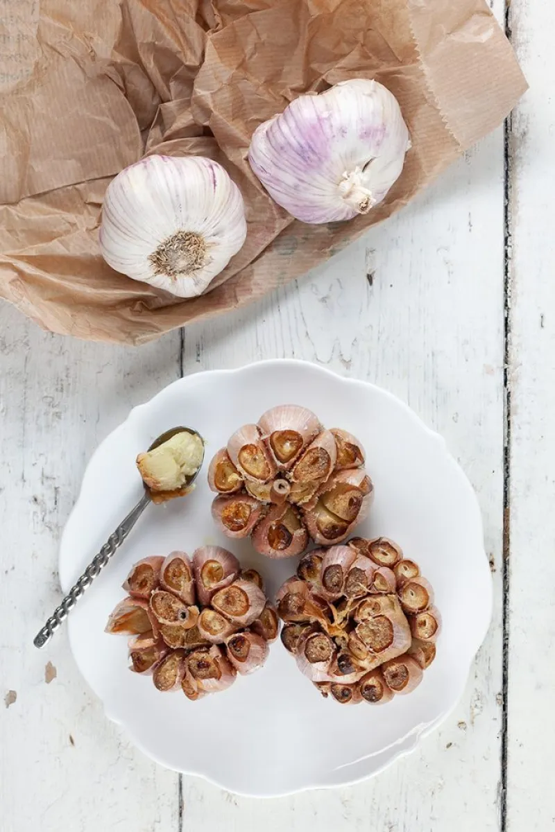 Roasted garlic