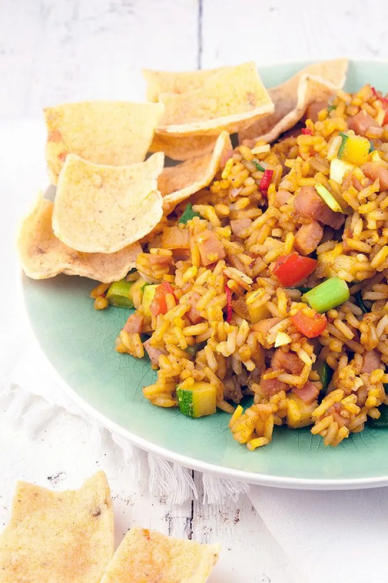 Easy nasi goreng