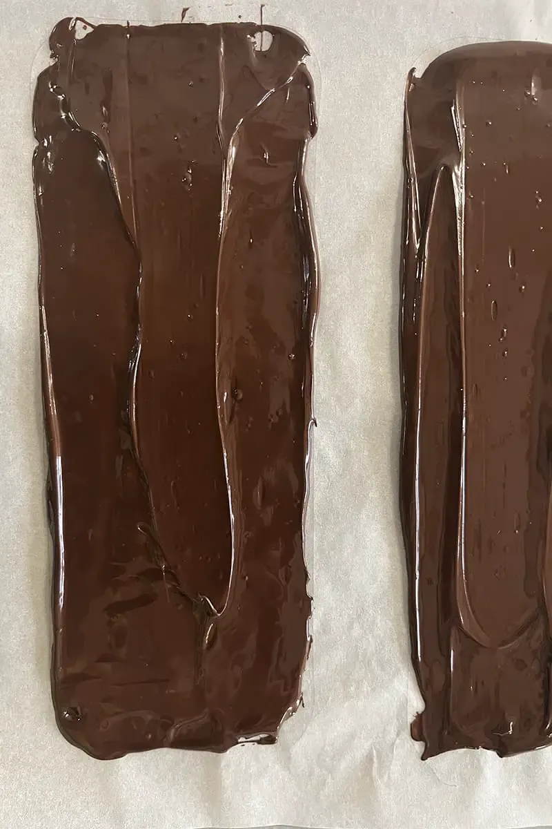 Making Viennetta - step 1