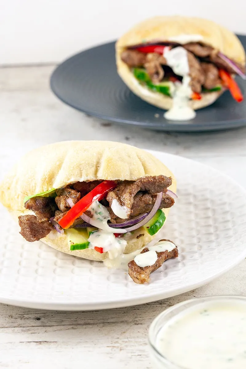 Shawarma sandwich