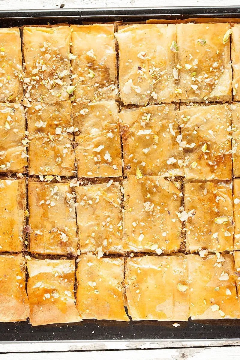 Classic baklava recipe