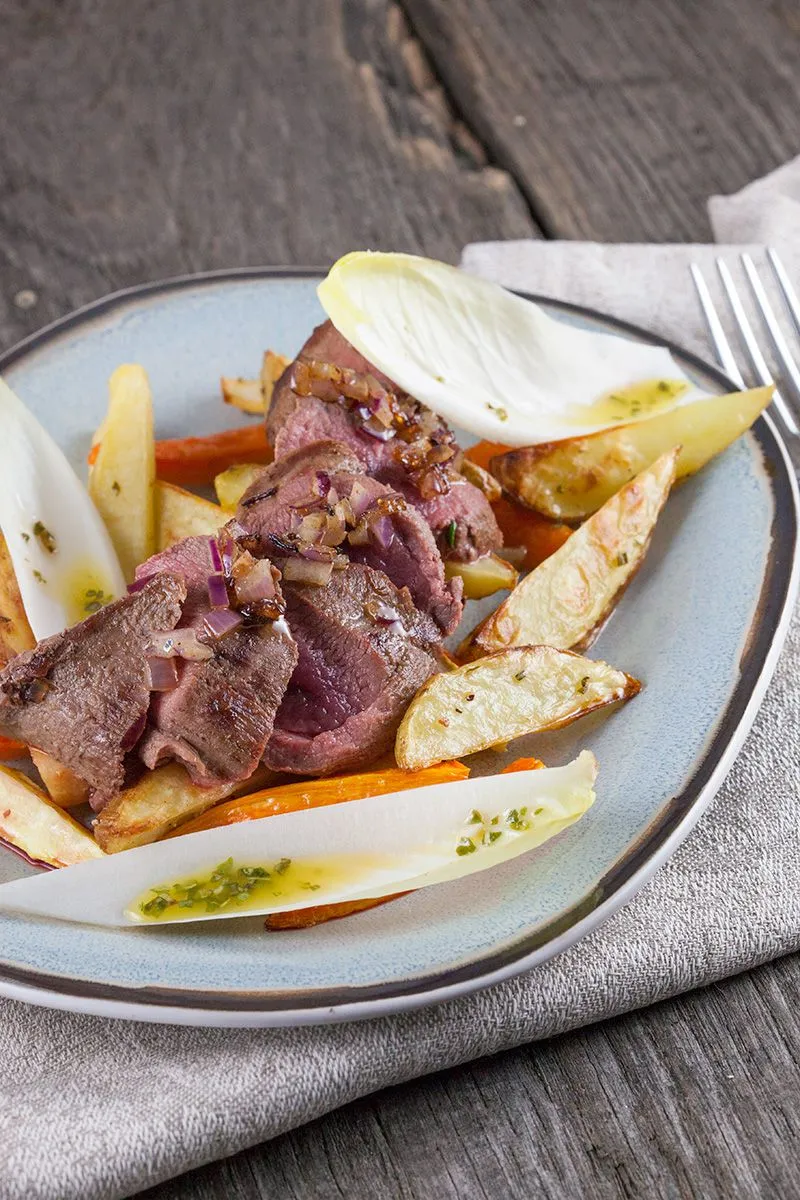 Kangaroo steak
