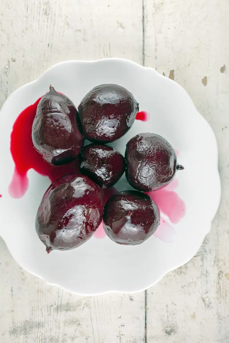Roast beetroot