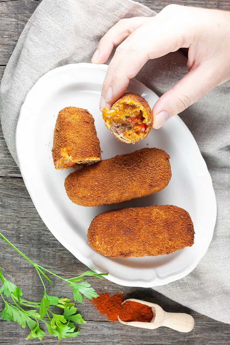 Goulash croquette