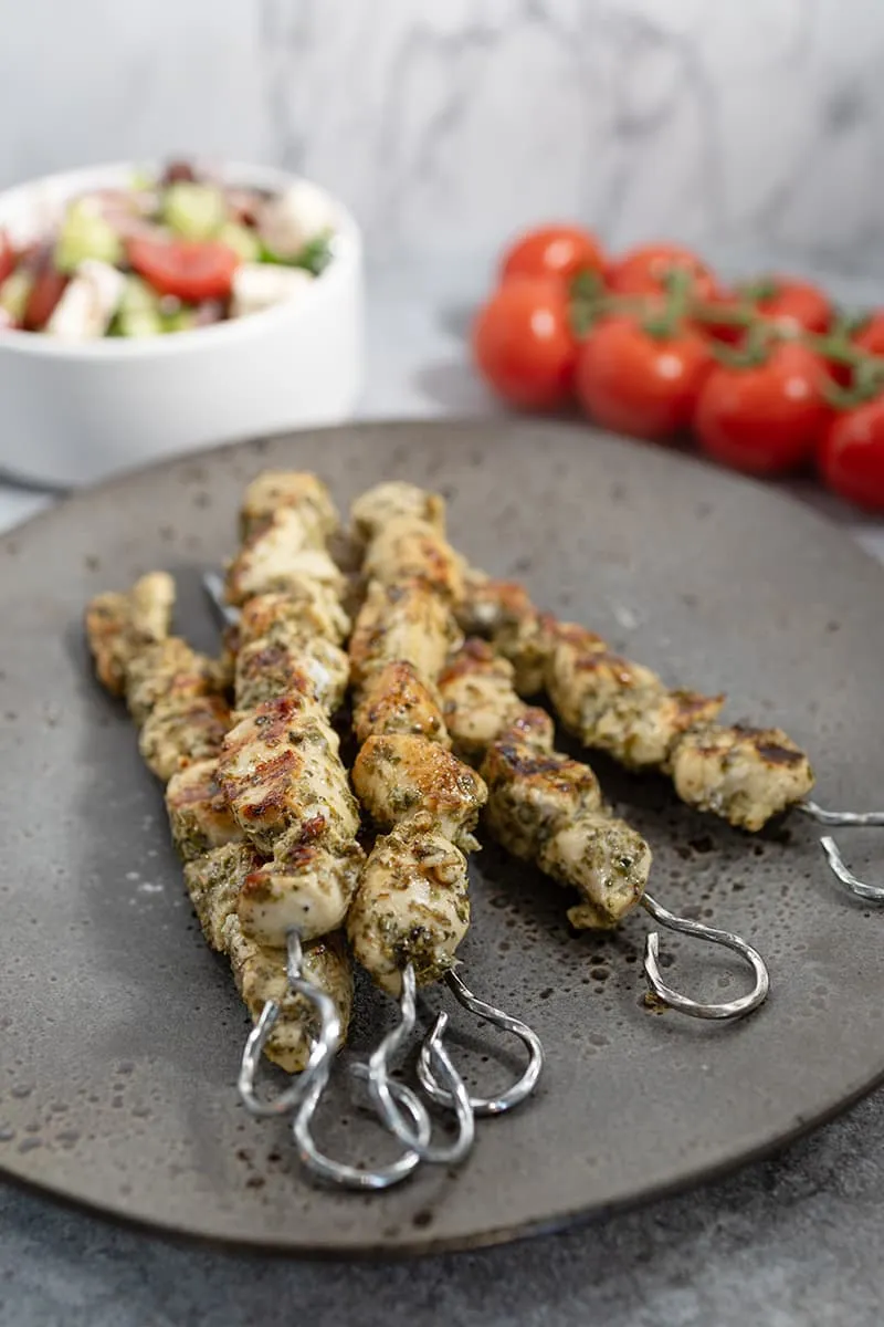 Chicken souvlaki