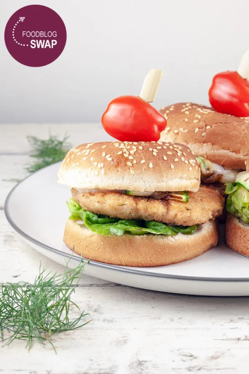 Salmon burgers