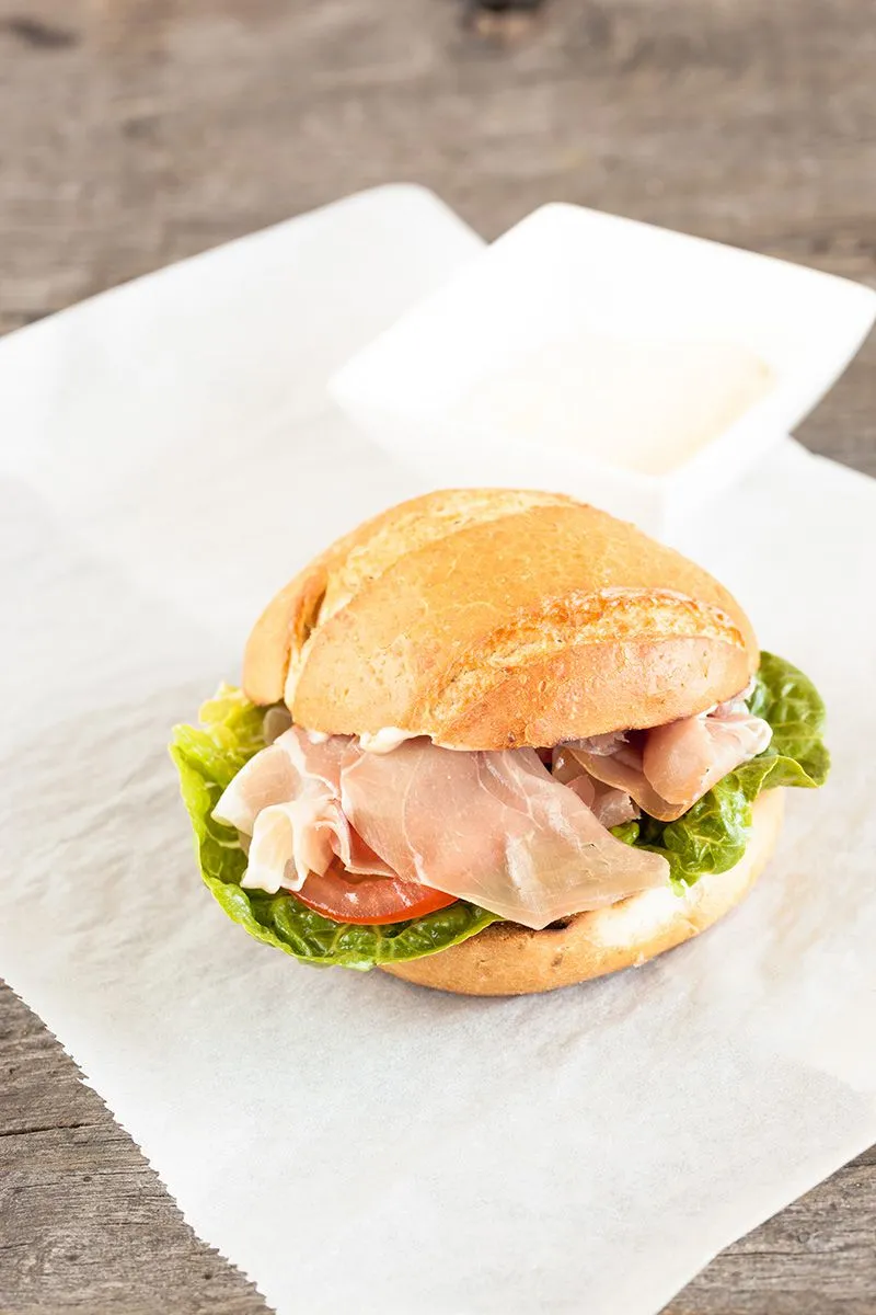 Prosciutto sandwich