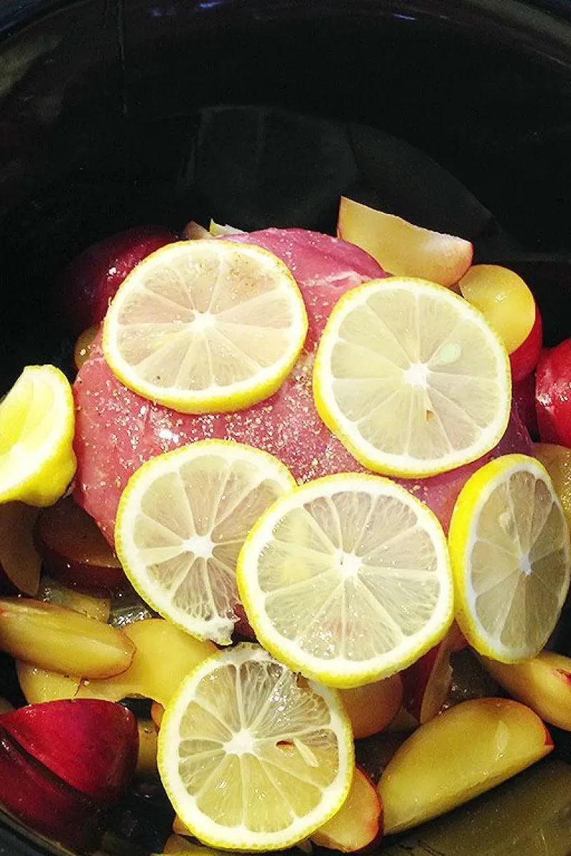 Ham in a slowcooker