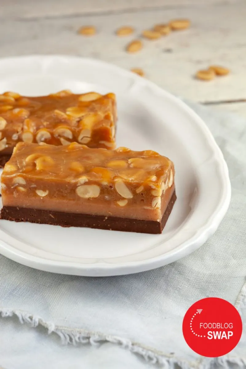 Homemade snickers