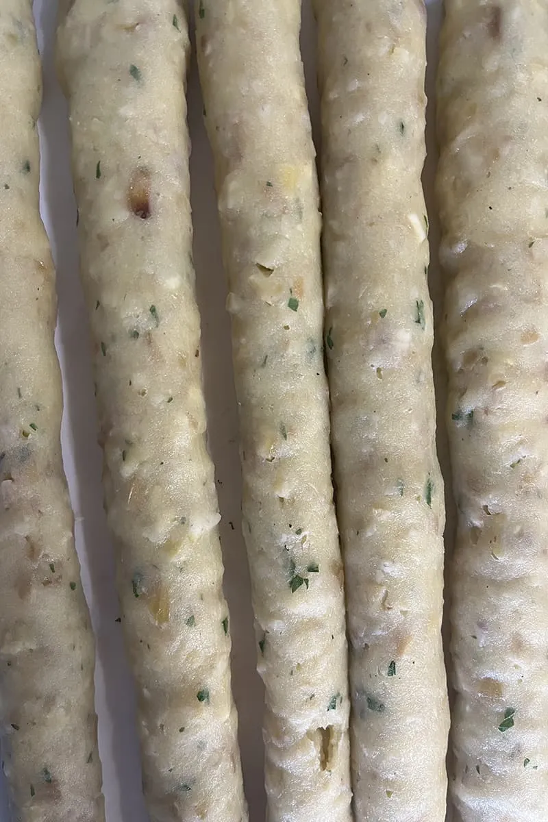 Chestnut croquettes - step 2