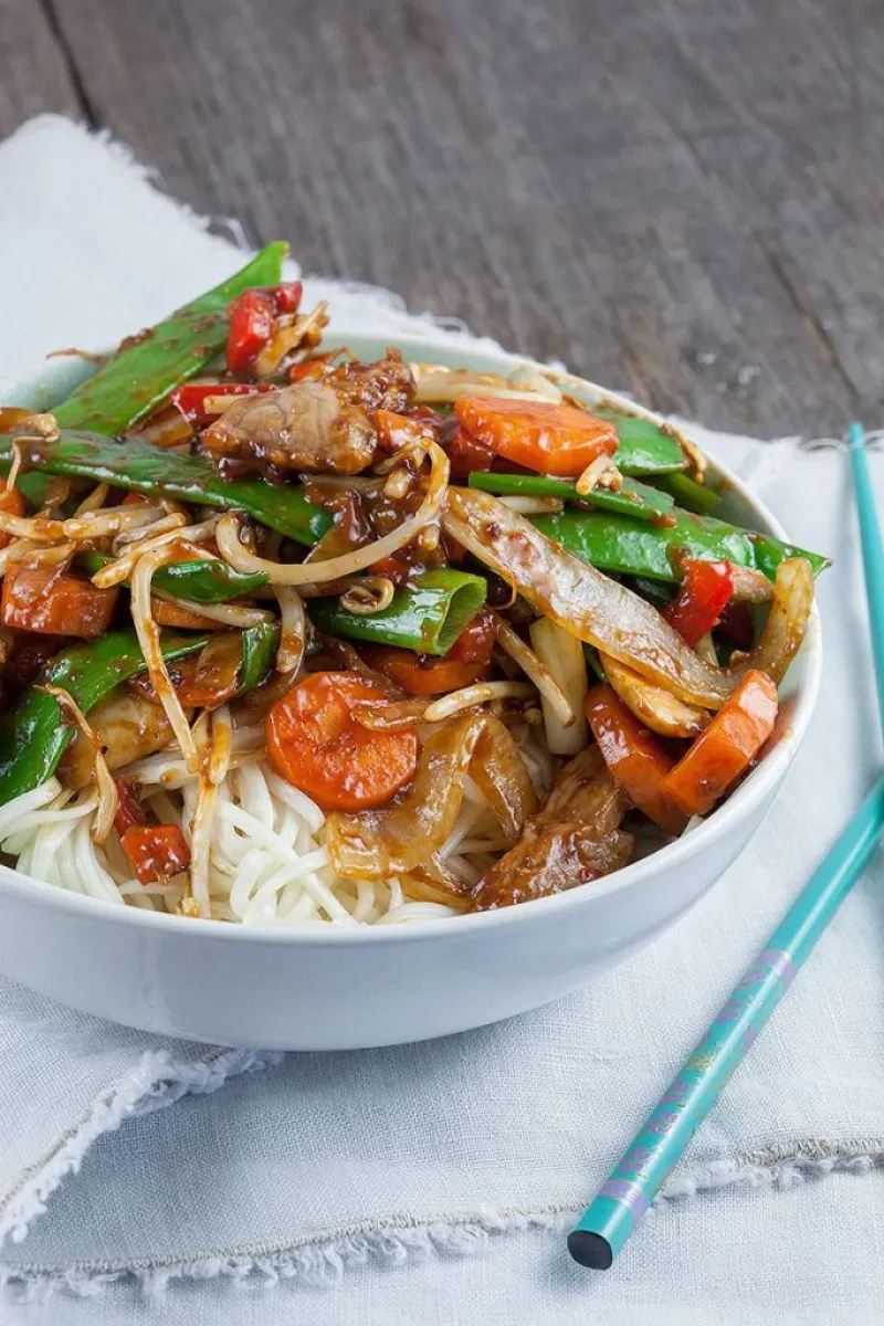 Beef chop suey