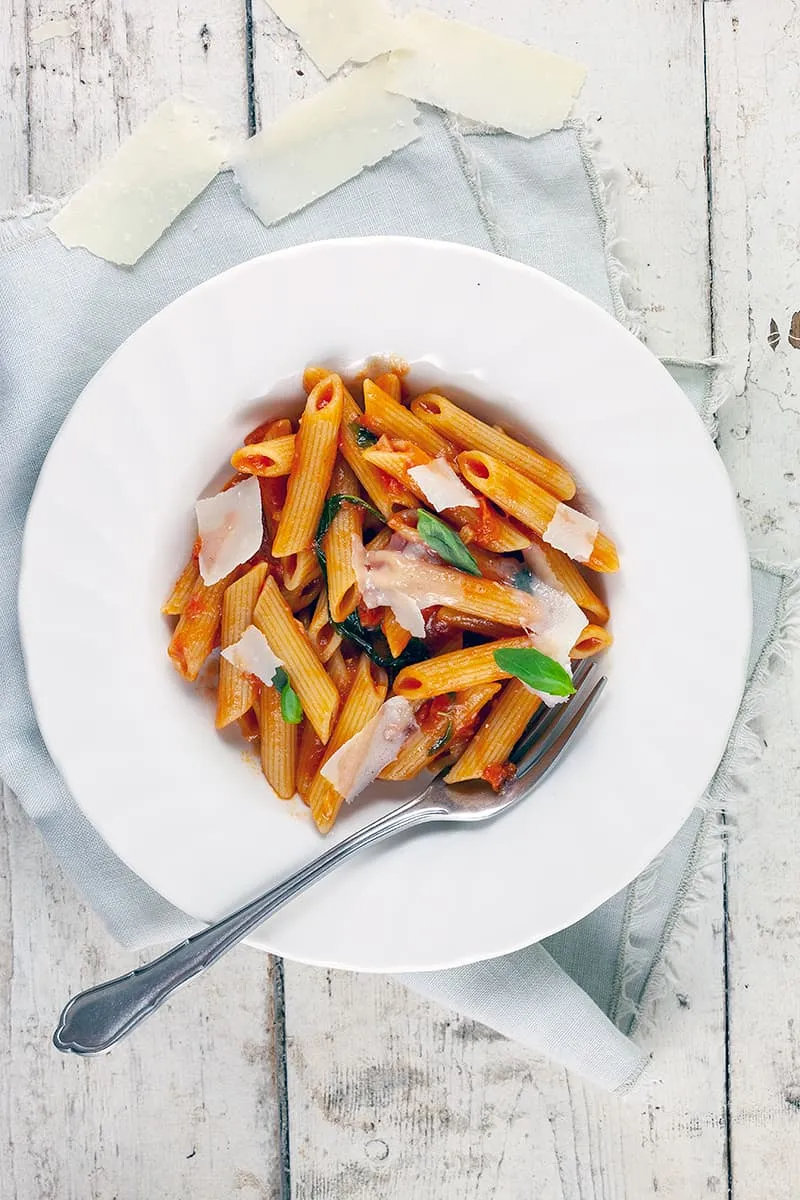 Penne all'arrabiata