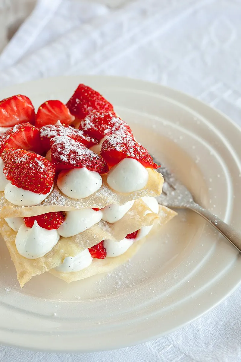 Vanilla hangup mille-feuille