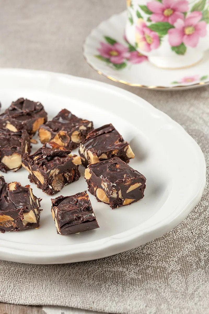 Sugar-free dark chocolate bites