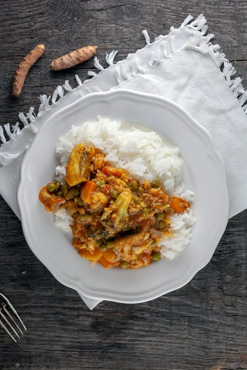 Fish curry