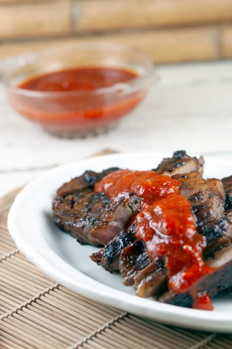 Babi panggang sauce