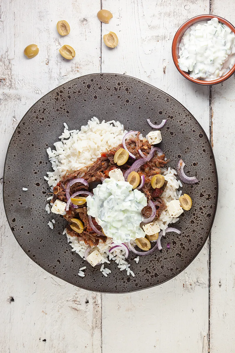 Greek beef stew