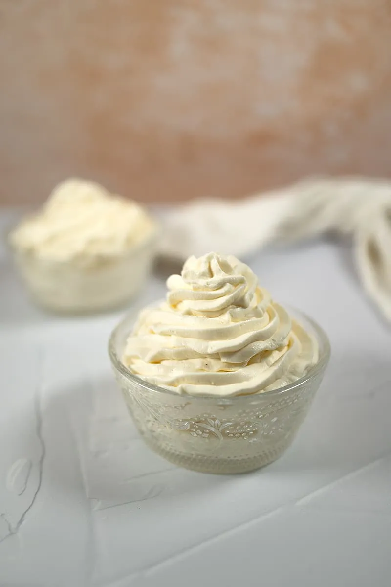 Mascarpone Cream - extra firm whipped cream