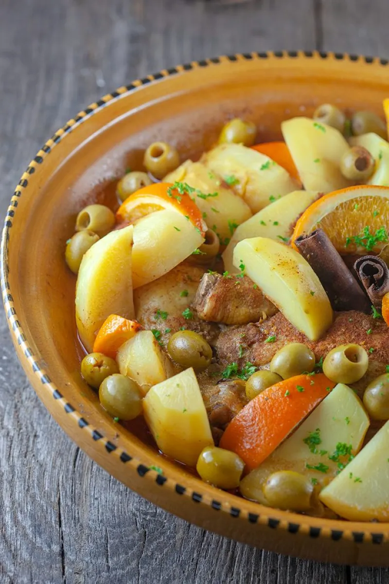 Chicken tagine