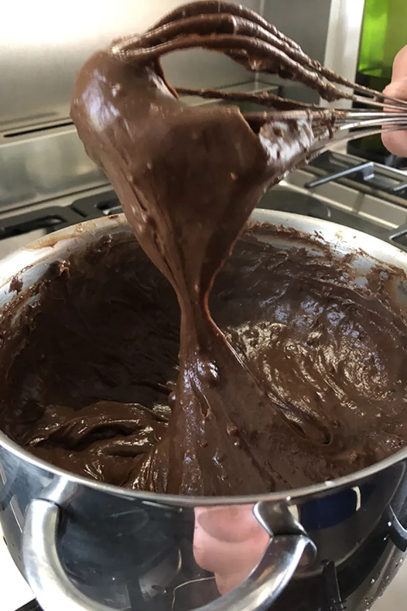 Chocolate pie filling