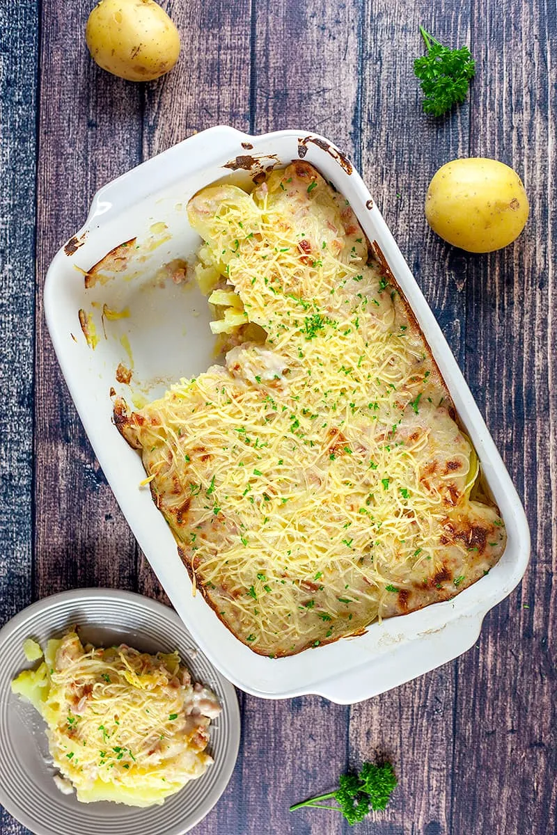 Creamy Dutch potato casserole (Aardappel Anders)