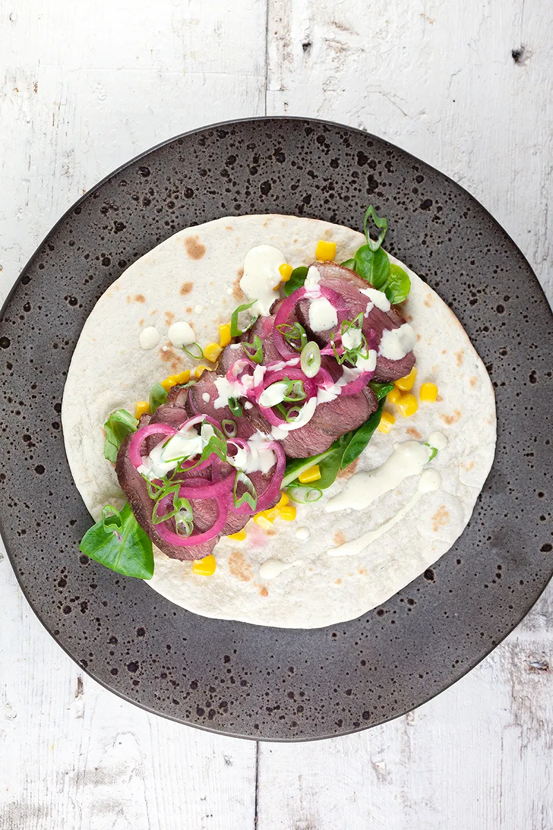 Duck tortillas