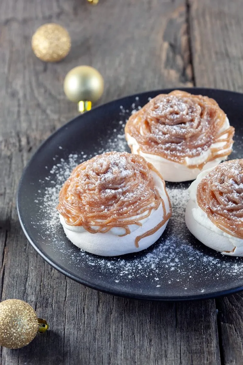 Mont blanc dessert